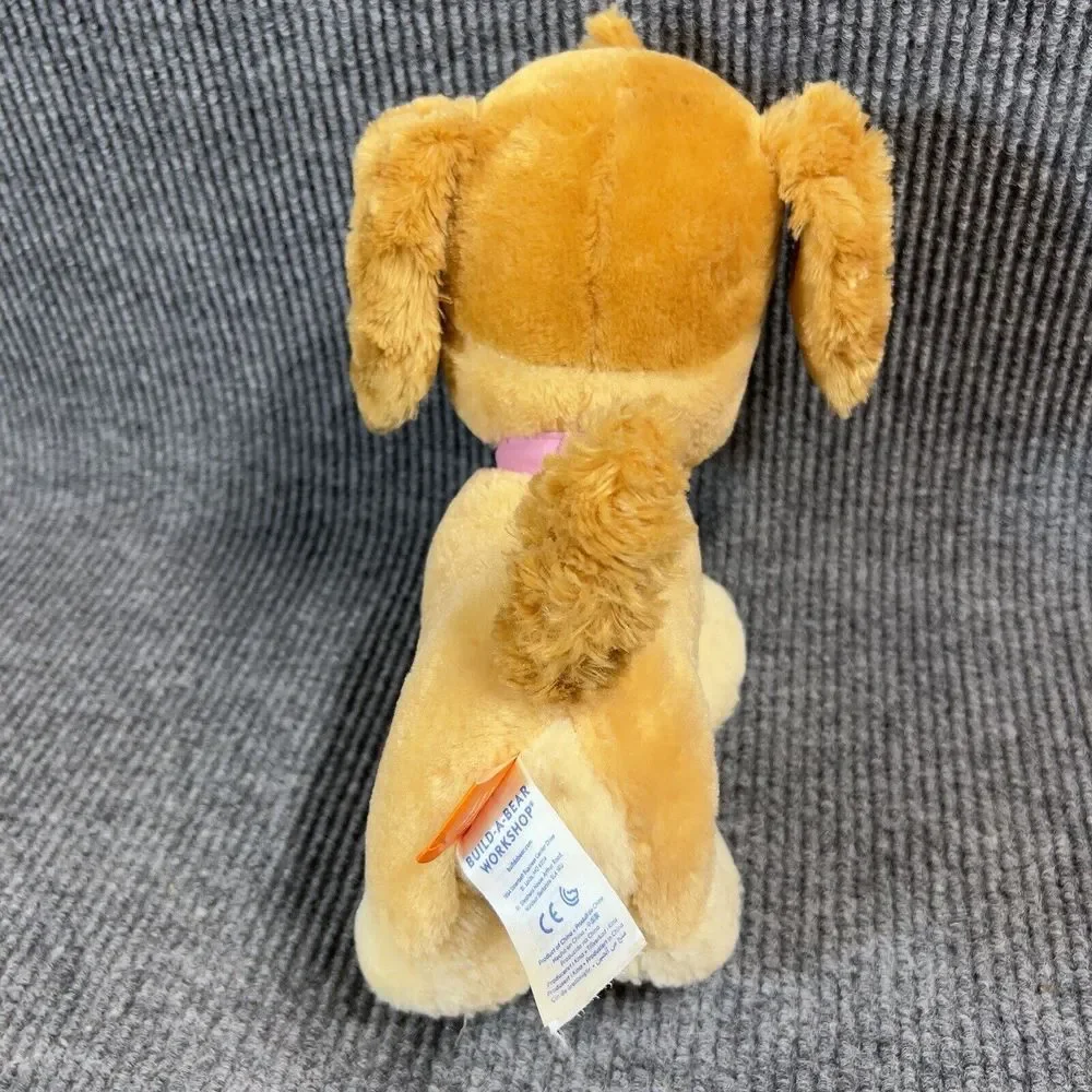 Build A Bear 12” Plush Paw Patrol Skye Girl Brown Dog Stuffed Animal Embroidered
